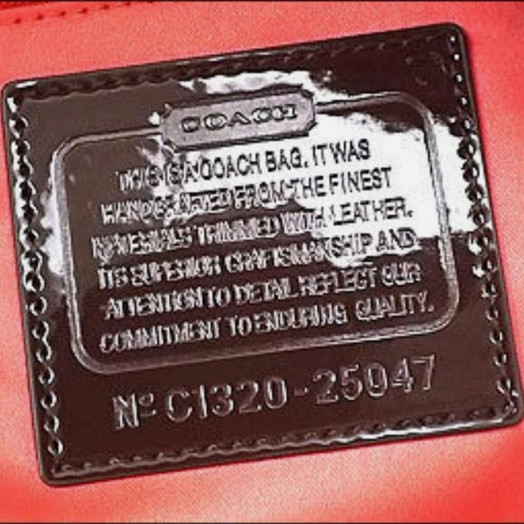 Coach Signature C Oxford Satchel Handbag Purse - Picture 12 of 13